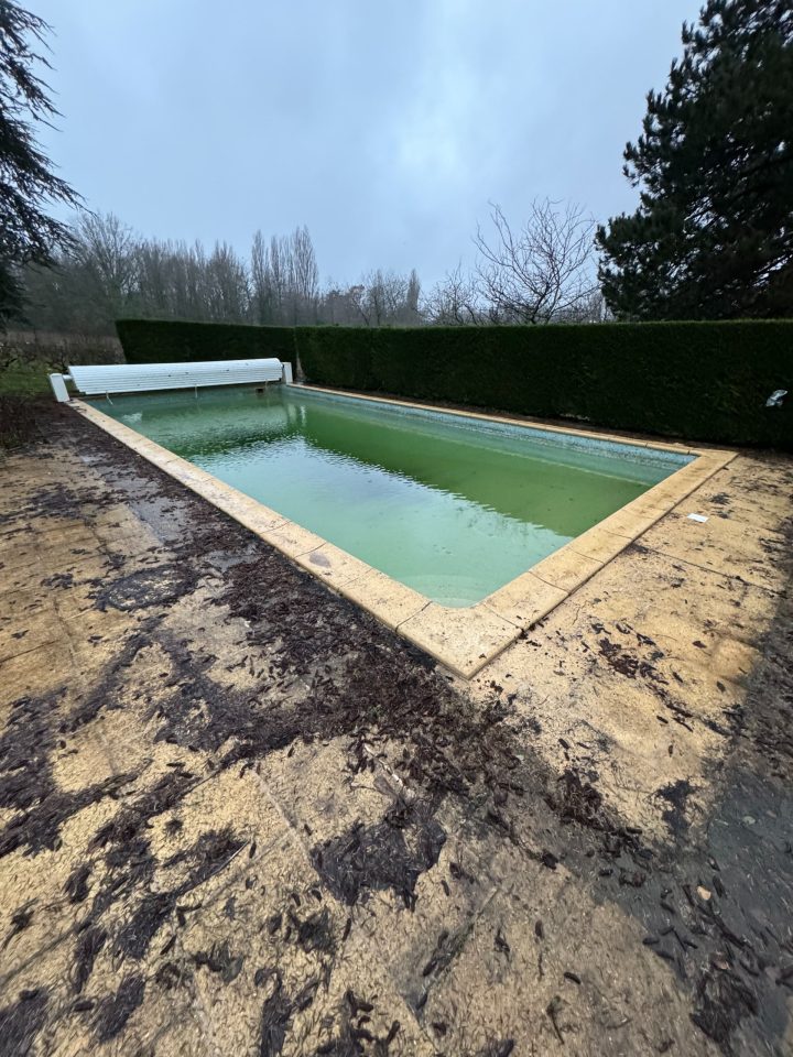 rénovation piscine avant