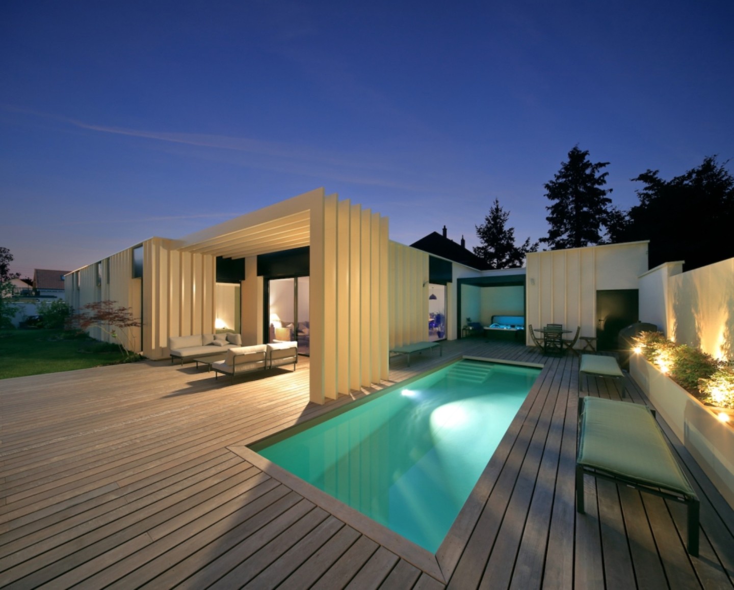 piscine à tours