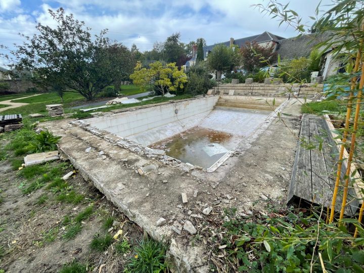 rénovation piscine avant