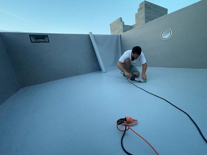 étanchéité du bassin