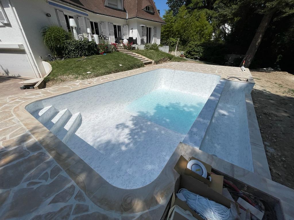 construction de piscine à Tours